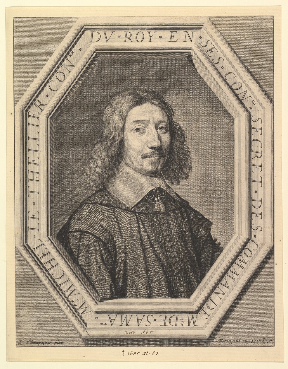 Michel Le Tellier, consejero del rey de Jean Morin