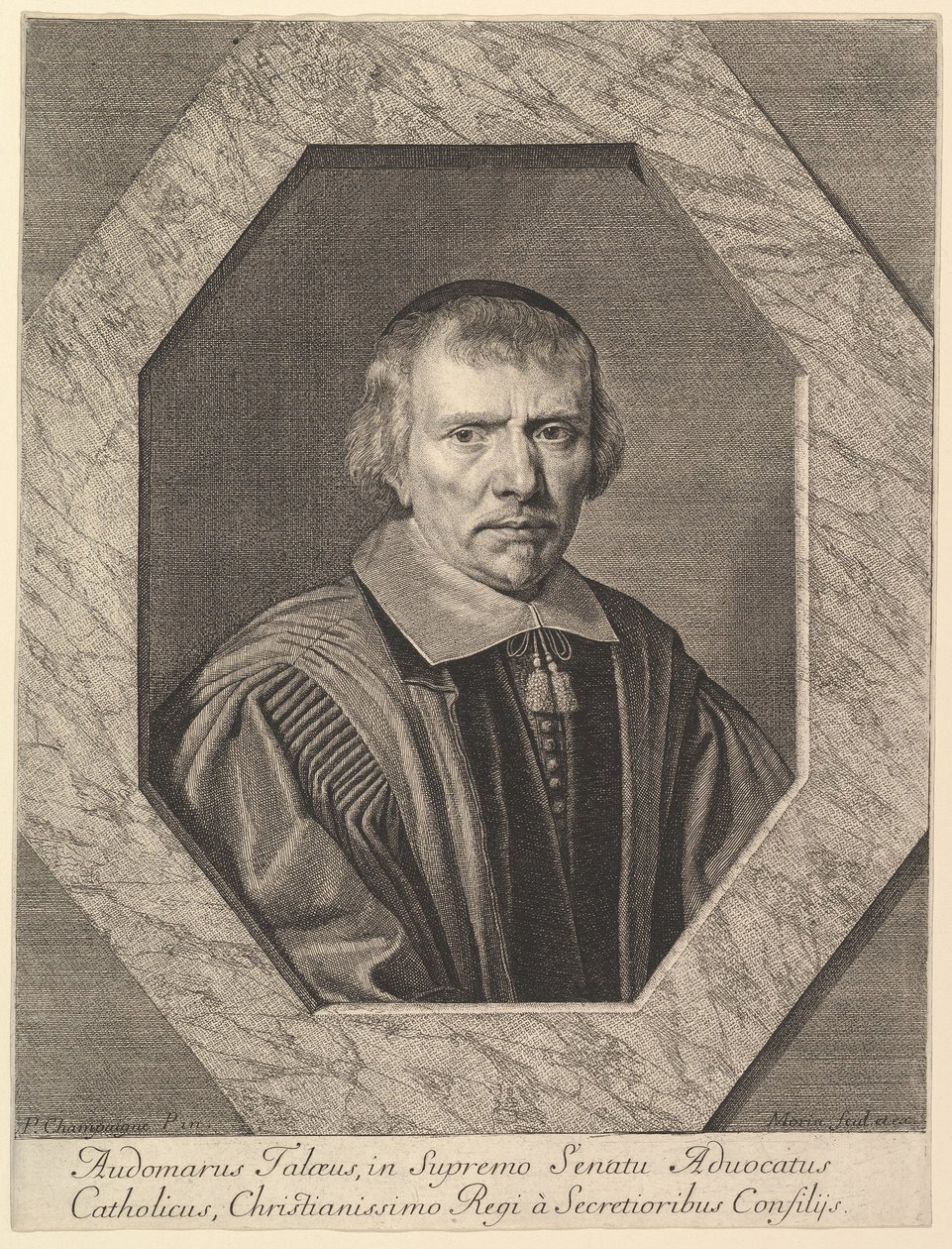 Omer II Talon, abogado del Parlamento y consejero del rey de Jean Morin