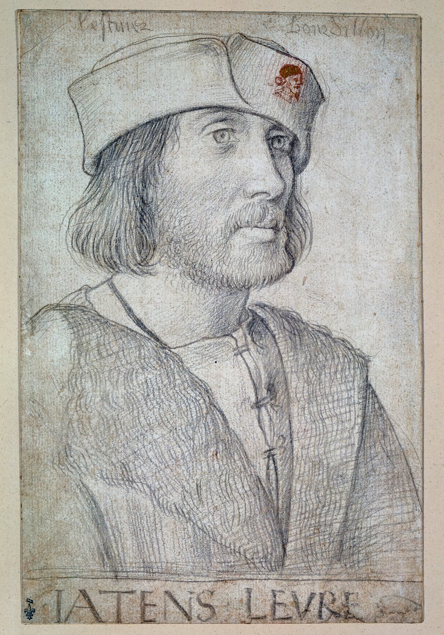 Retrato de Philippe de la Platiere (1465-1499), alguacil y capitán de Nantes apodado 
