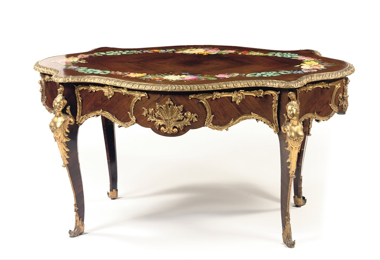 Mesa central Napoleón III, c.1856 de Jean Pierre Alexandre Tahan