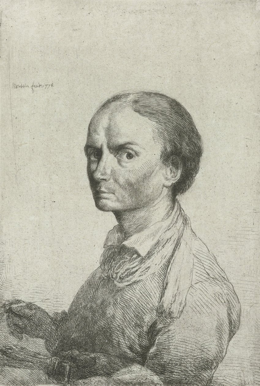 Autorretrato de Jean Pierre Norblin de la Gourdaine de Jean Pierre Norblin de La Gourdaine
