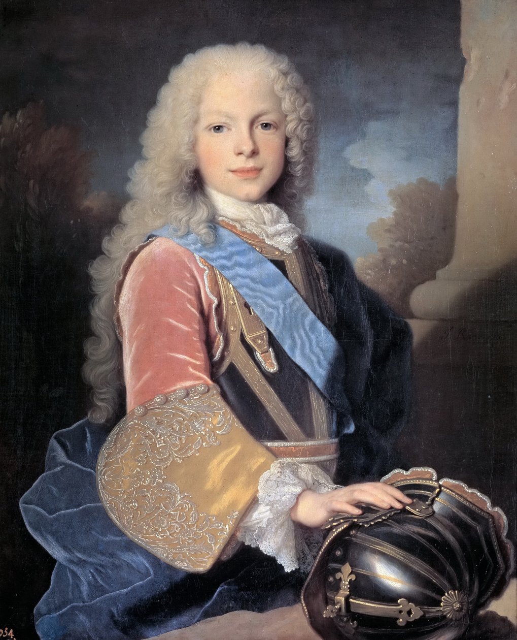 Retrato de Fernando VI de España 1713-1759, 1725 de Jean Ranc