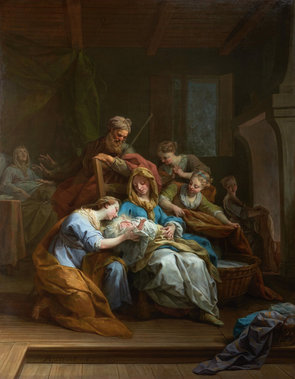 Francés: La Nativité de la Vierge de Jean Restout