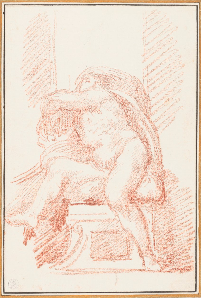 Ignudo del techo de la Capilla Sixtina de Jean-Robert Ango