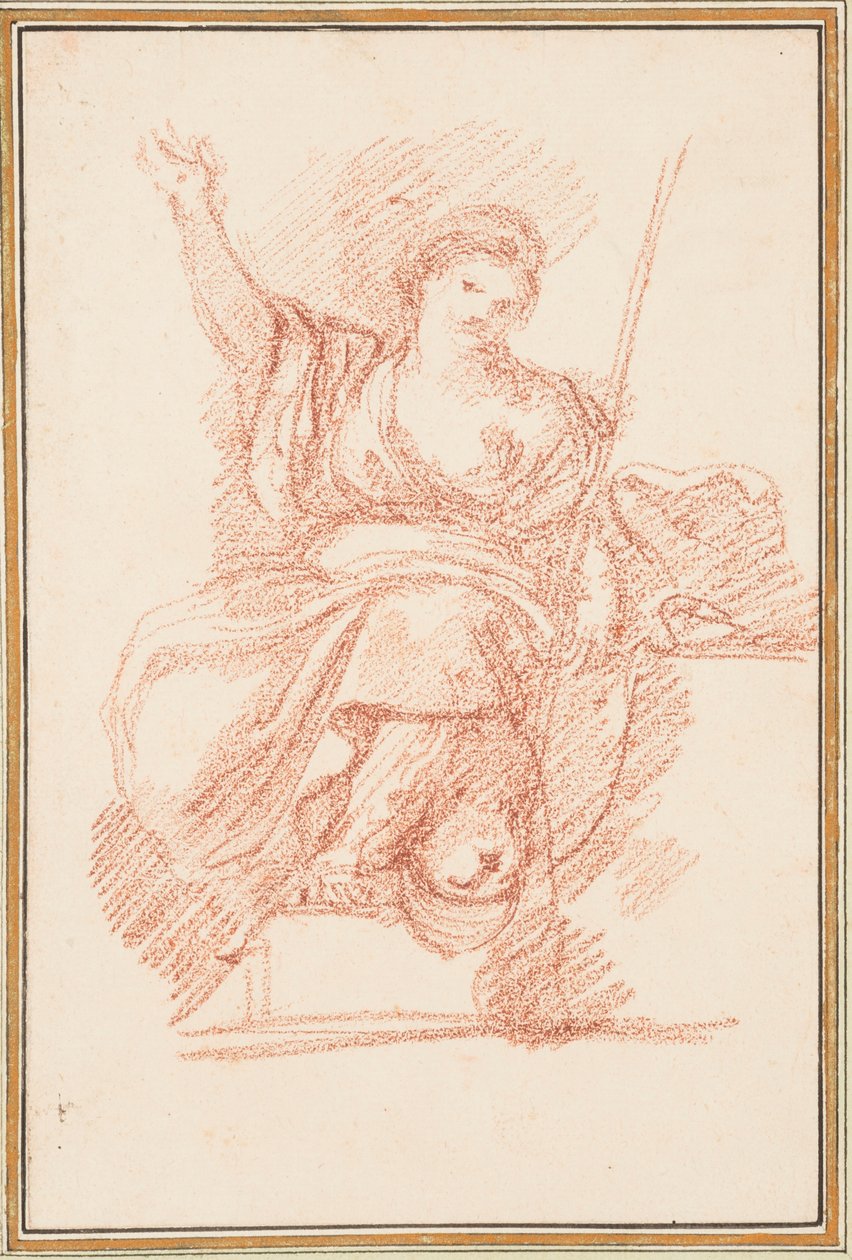 Figura Alegórica Sentada de Jean Robert Ango