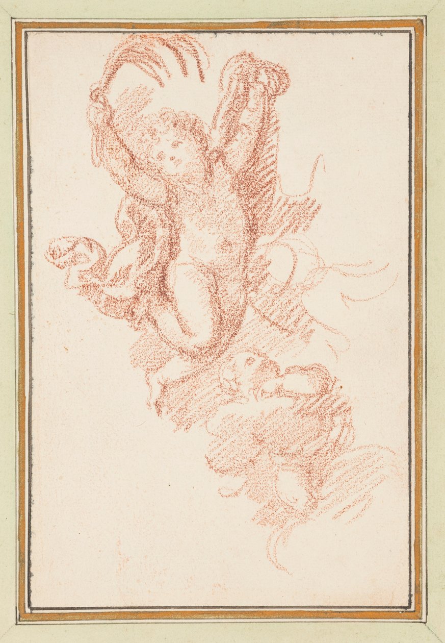 Dos putti de Jean-Robert Ango