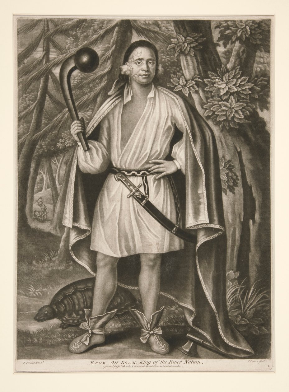 Etow Oh Koam, Rey de la Nación del Río de Jean Simon
