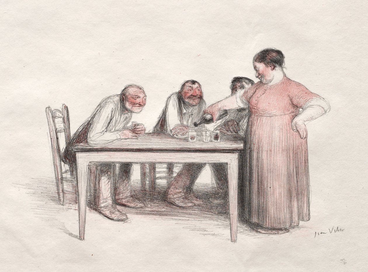 La copa de vino de Jean Veber