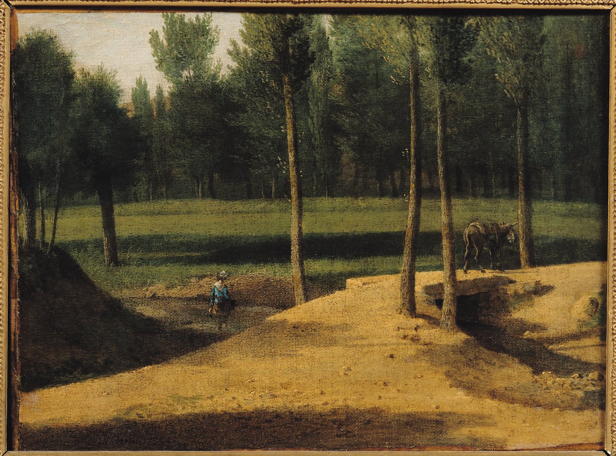 Los alrededores del Bievre, c.1808-10 de Jean Victor Bertin