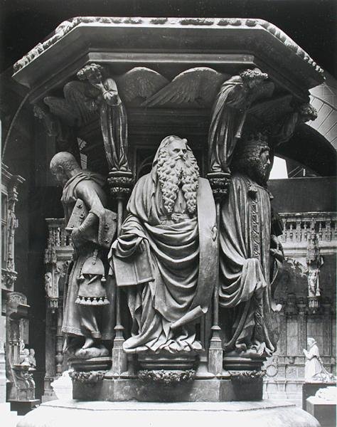 Moisés (detalle) de Jean after Malouel