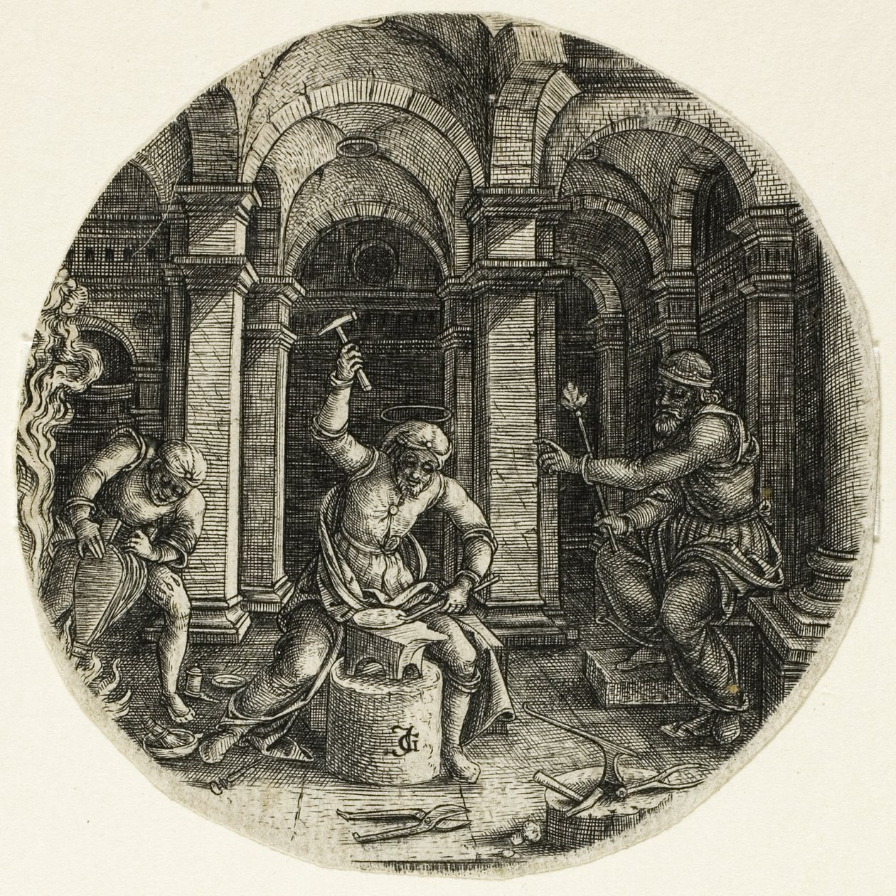 San Eligio y el Rey Dagoberto de Jean de Gourmont