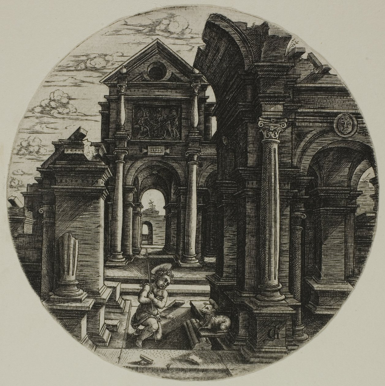 El niño Juan Bautista de Jean de Gourmont
