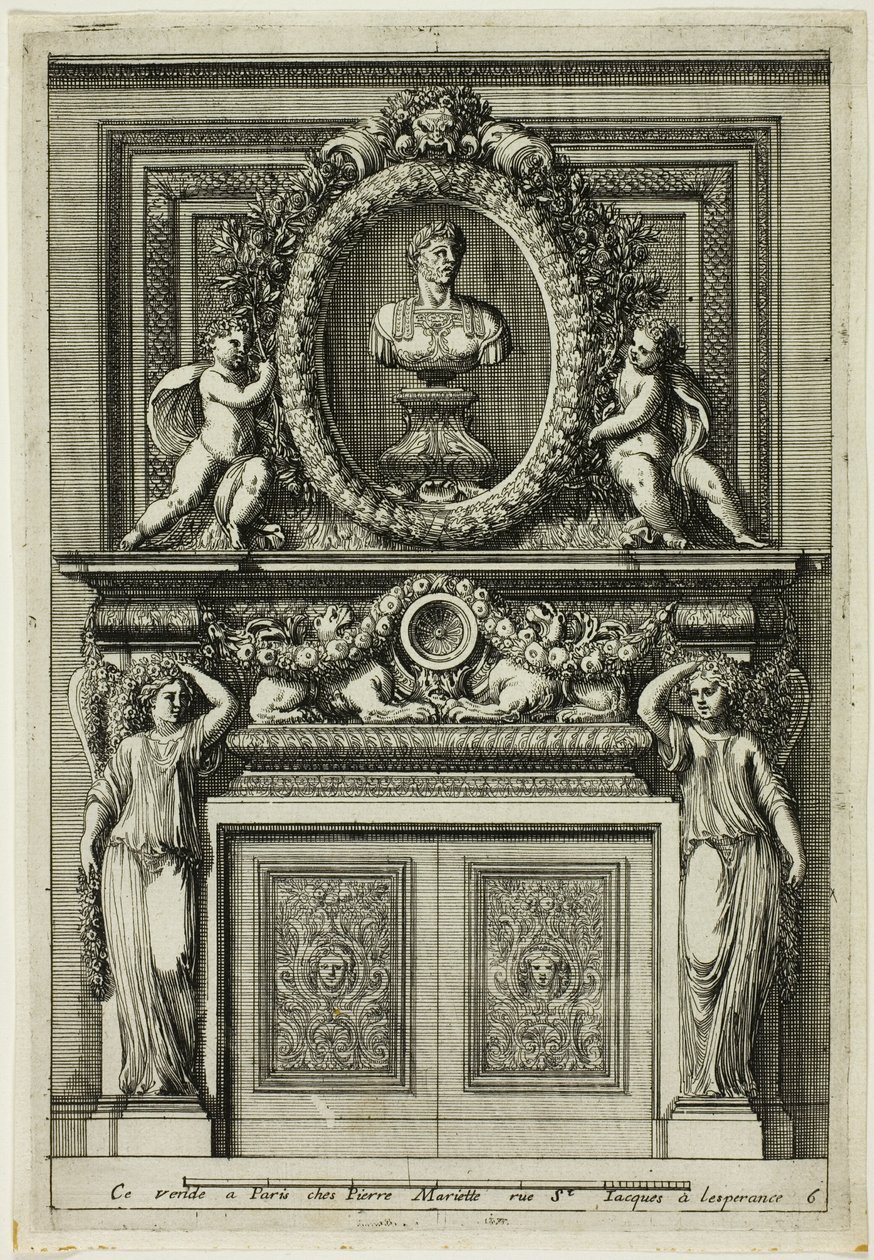 Chimeneas a la italiana de Jean le Pautre