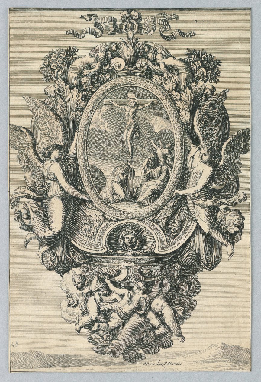 Diseño para caños de agua bendita, de "Inventions Pour Faire des Plaques" de Jean le Pautre