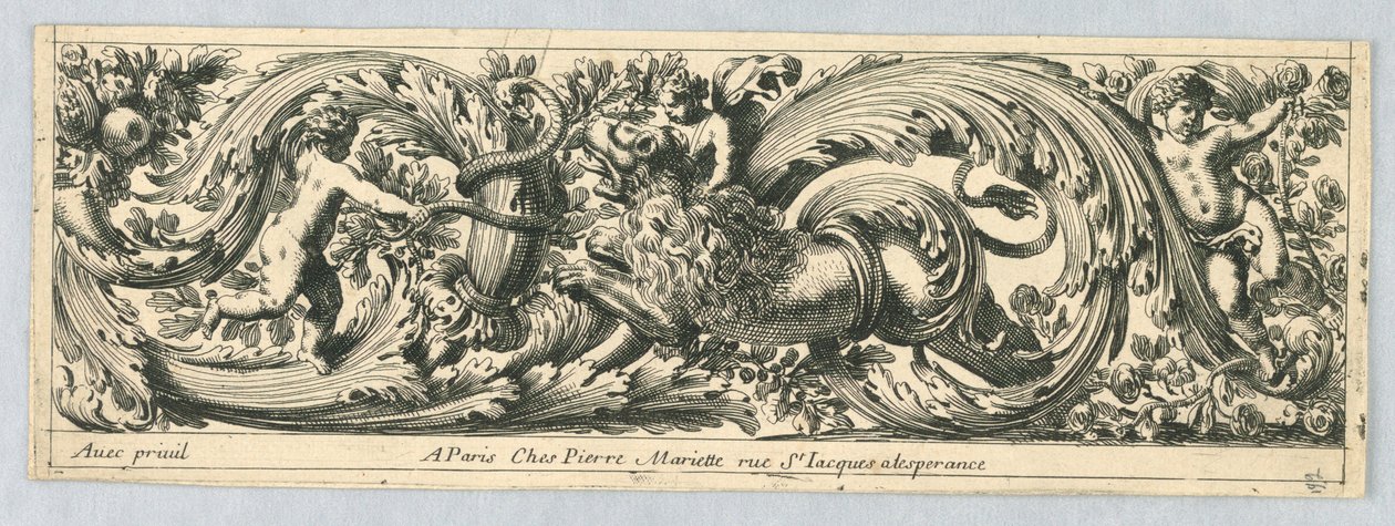Friso, de "Chasses et Feuillages" de Jean le Pautre