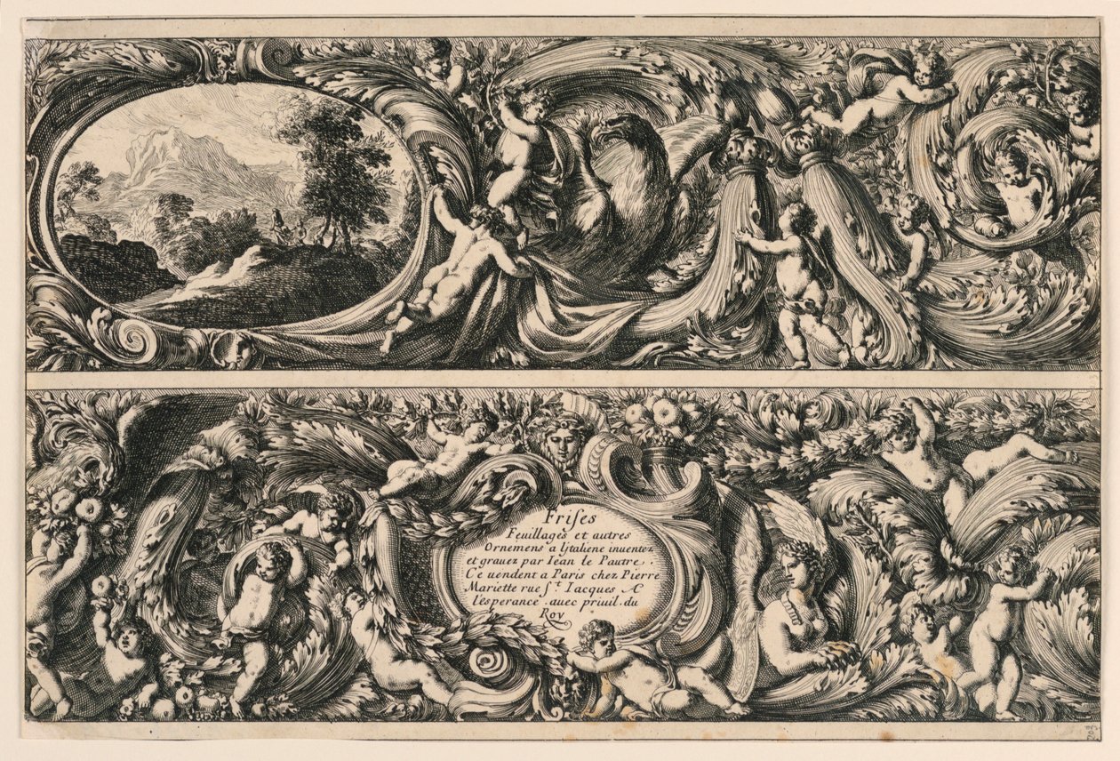 Impresión de Jean le Pautre