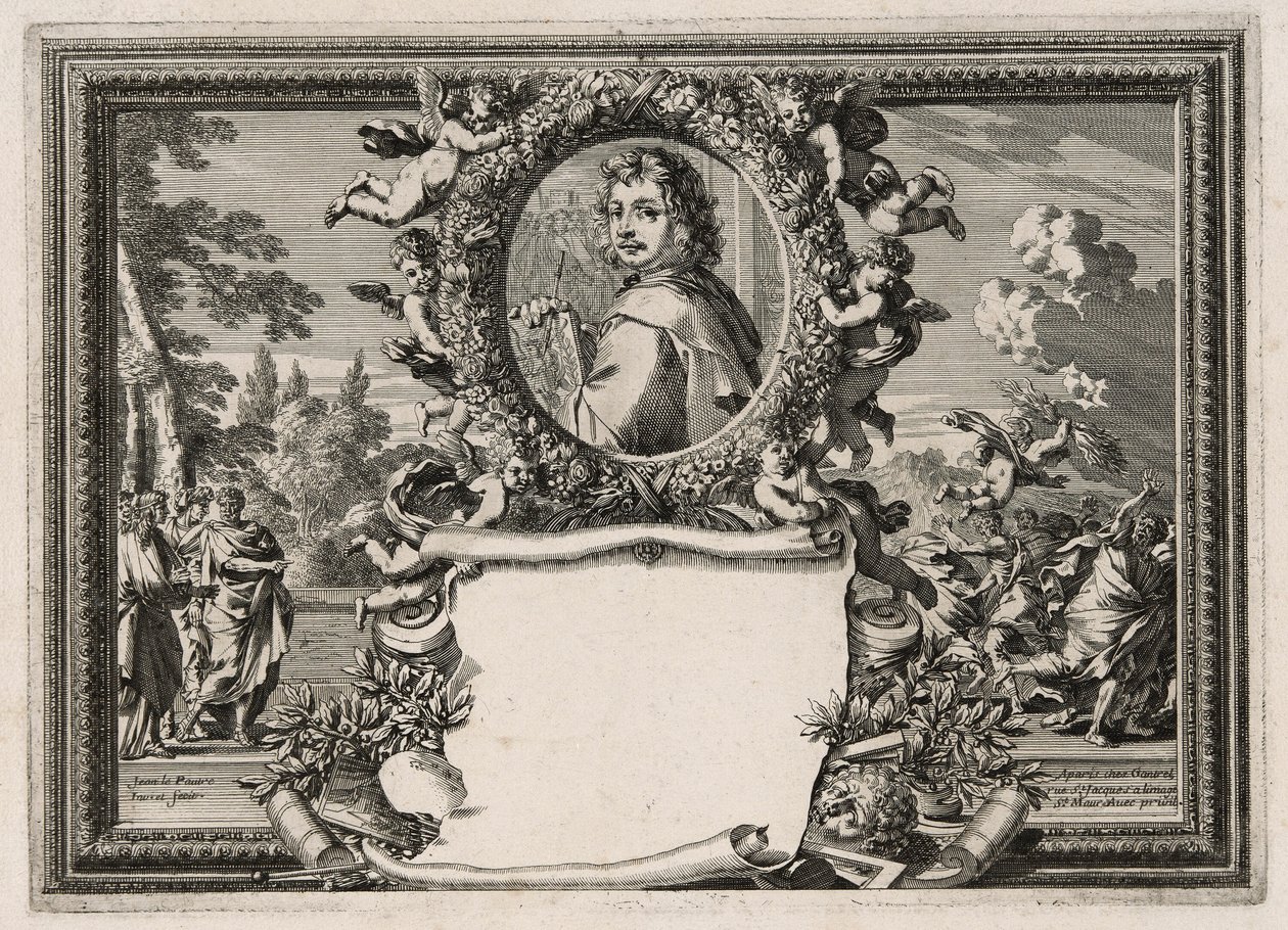 Autorretrato de Jean le Pautre