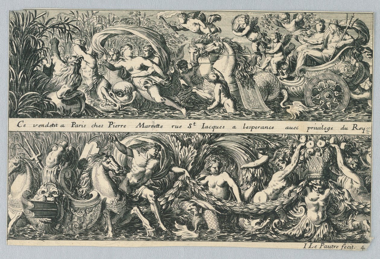 Dos frisos de Jean le Pautre