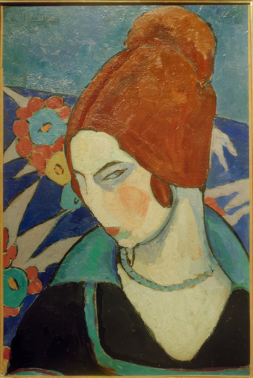 Autorretrato, 1916 de Jeanne Hébuterne