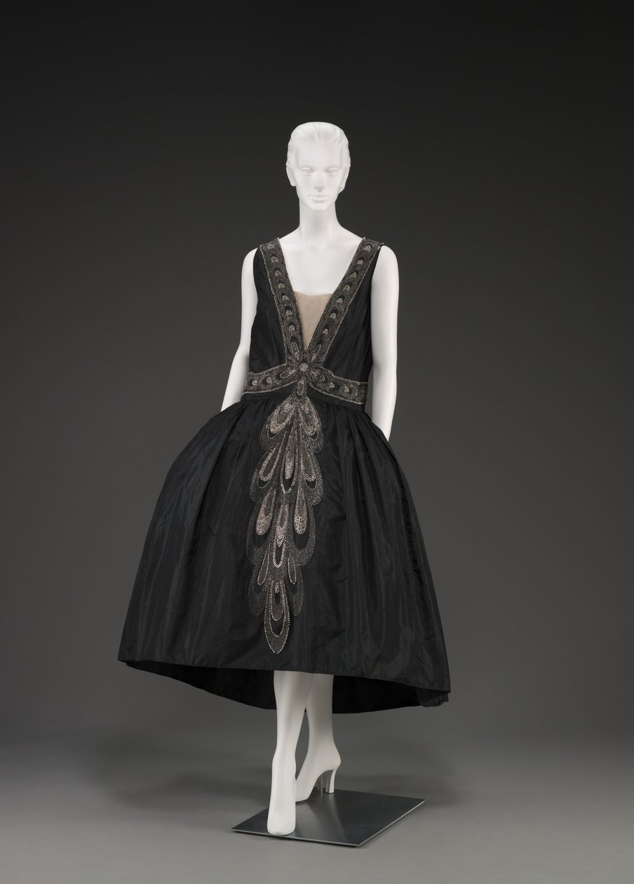 Vestido de noche (Robe De Style) (técnica mixta) de Jeanne Lanvin