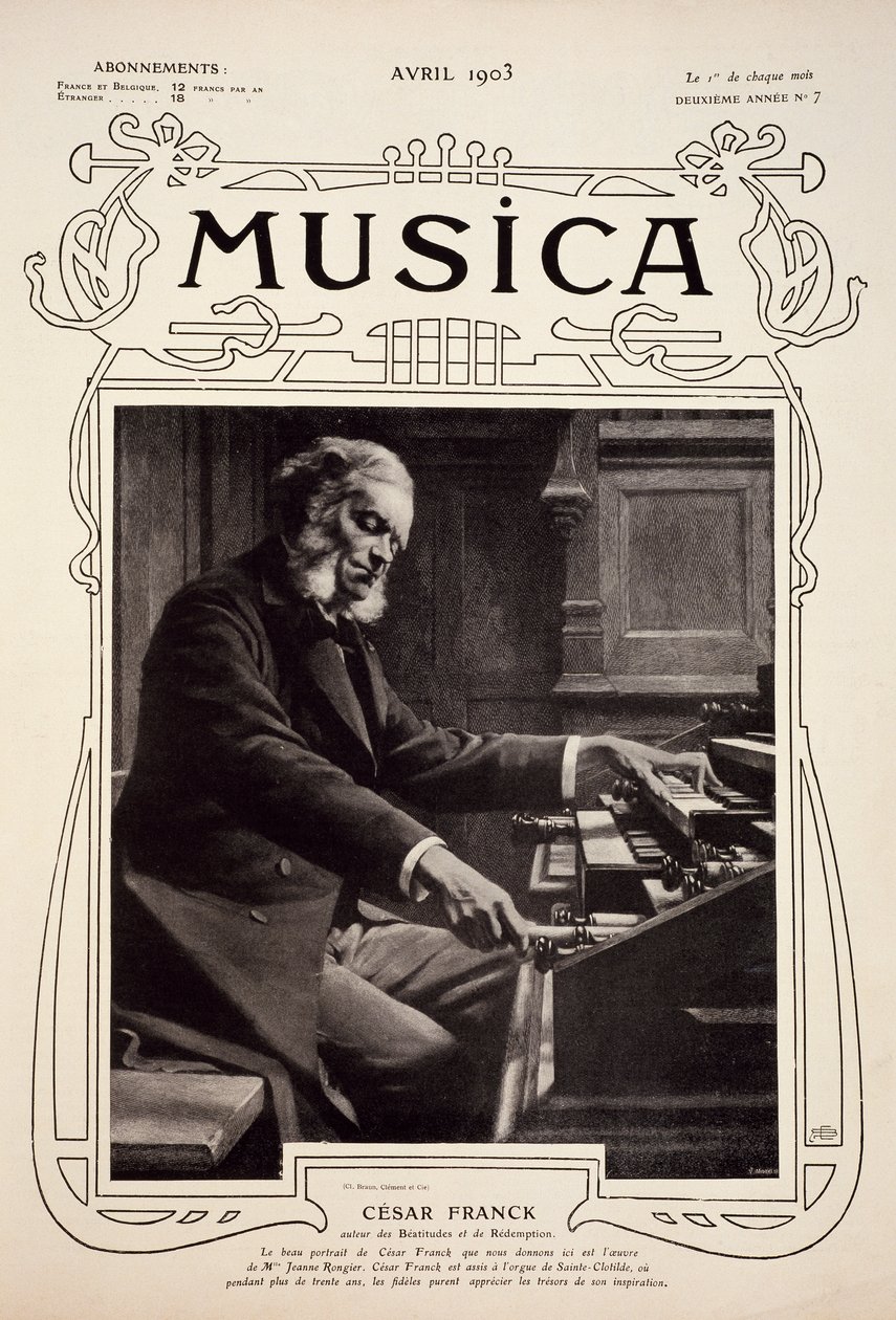 Cesar-Auguste Franck (Lieja de Jeanne Rongier