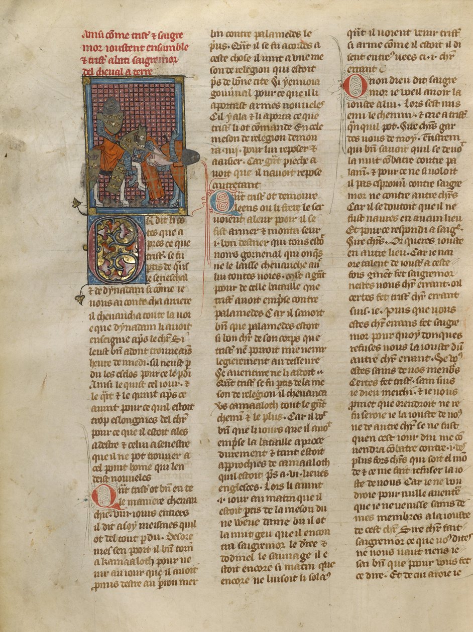 Tristán Sagremor de Jeanne de Montbaston