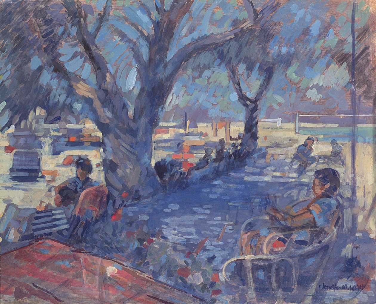 Bar de Playa Lemnos, 1987 de Jennifer Wright