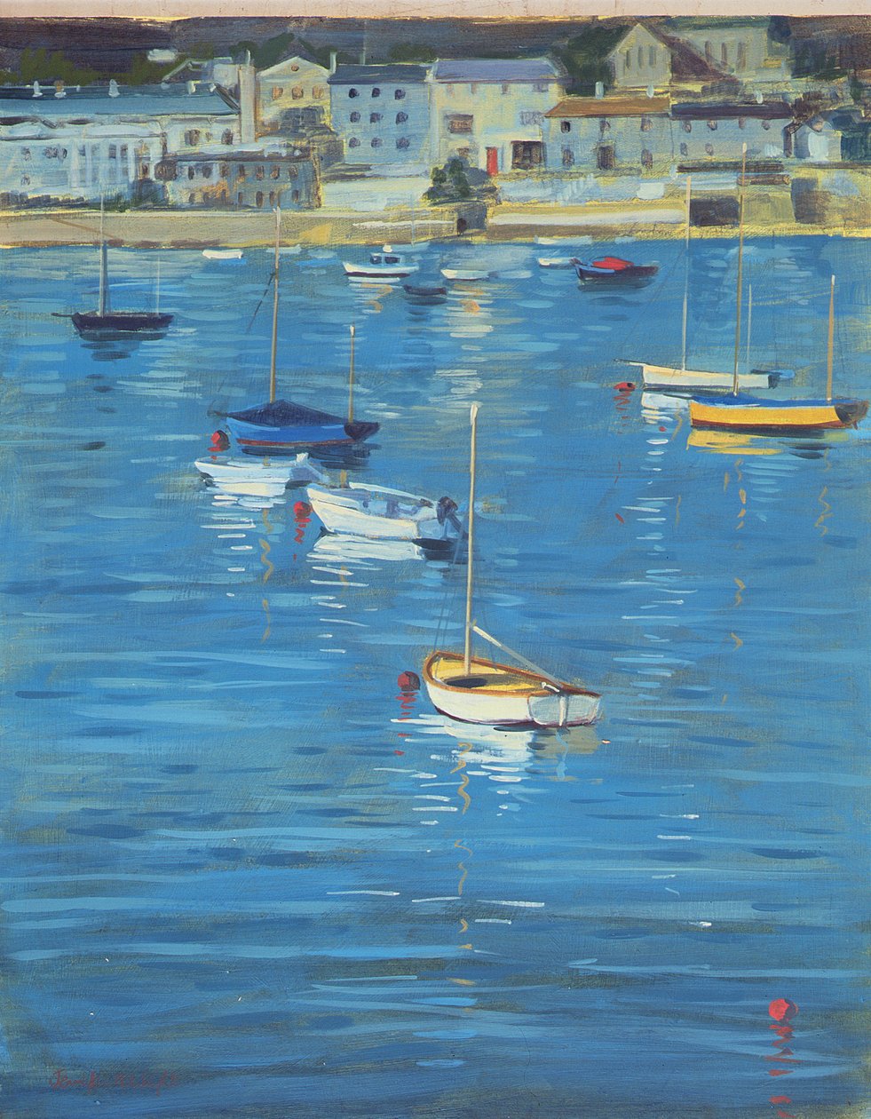Salcombe, mañana brillante de Jennifer Wright