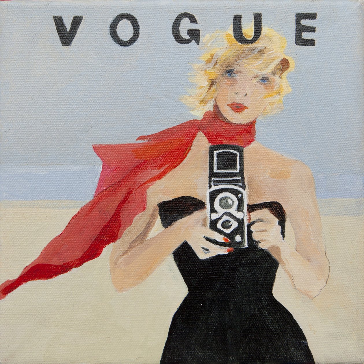 Portada de Vogue (acrílico) de Jennifer Abbott