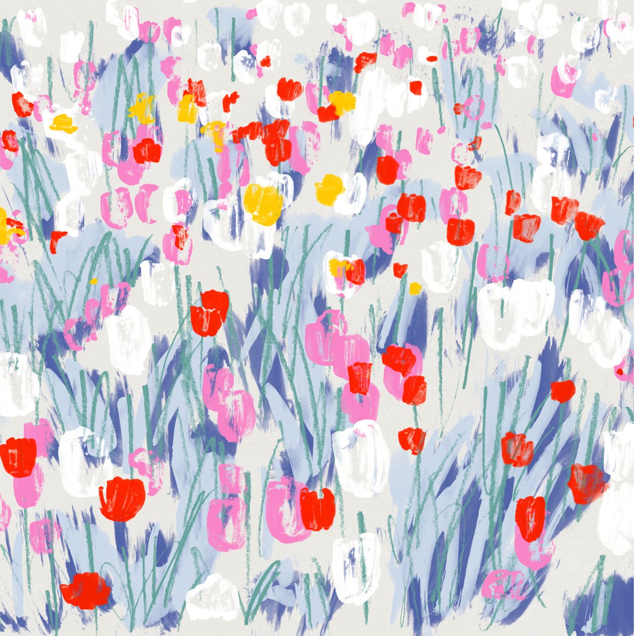 Campo de tulipanes de Jenny Frean