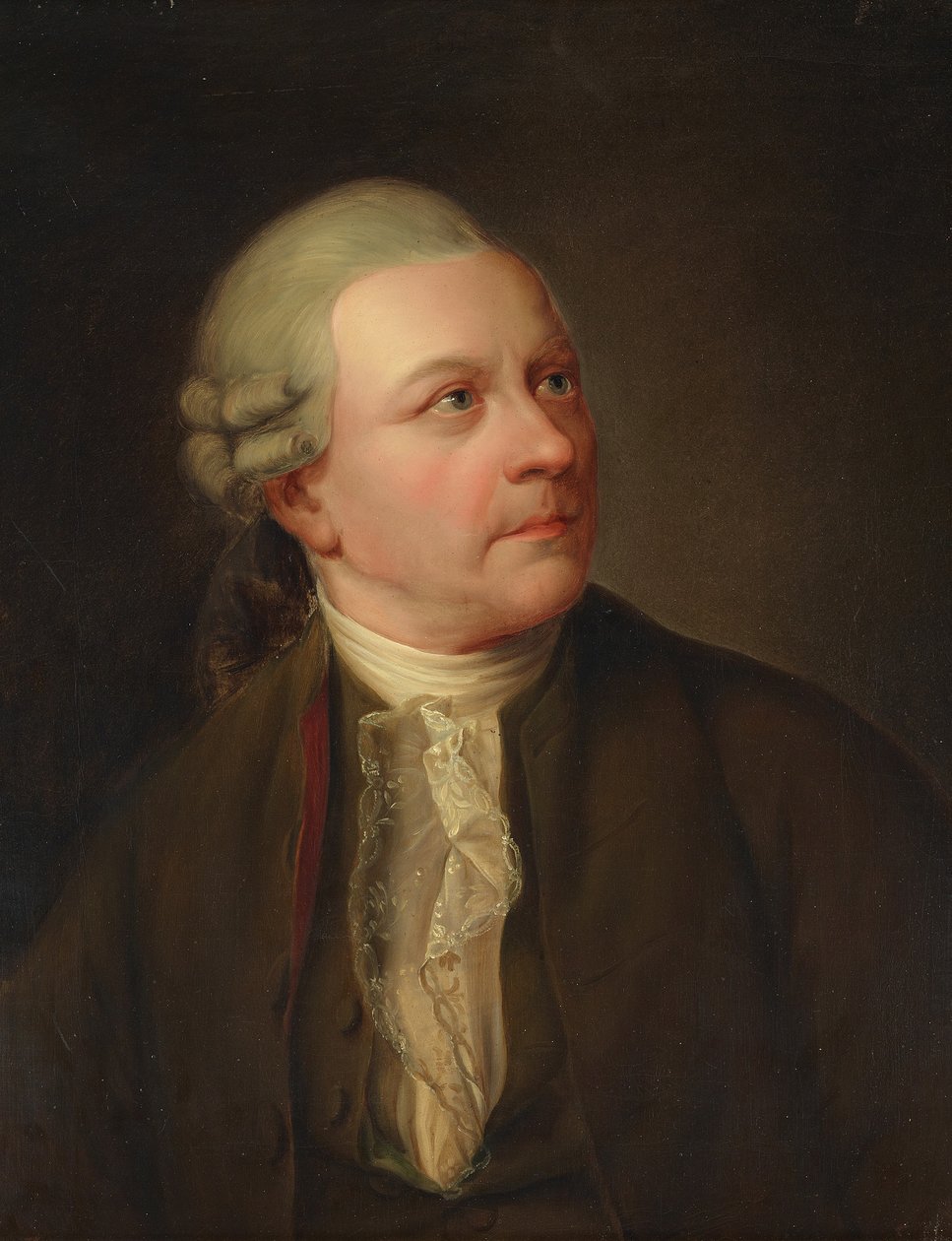 Retrato del poeta Friedrich Gottlieb Klopstock de Jens Juel