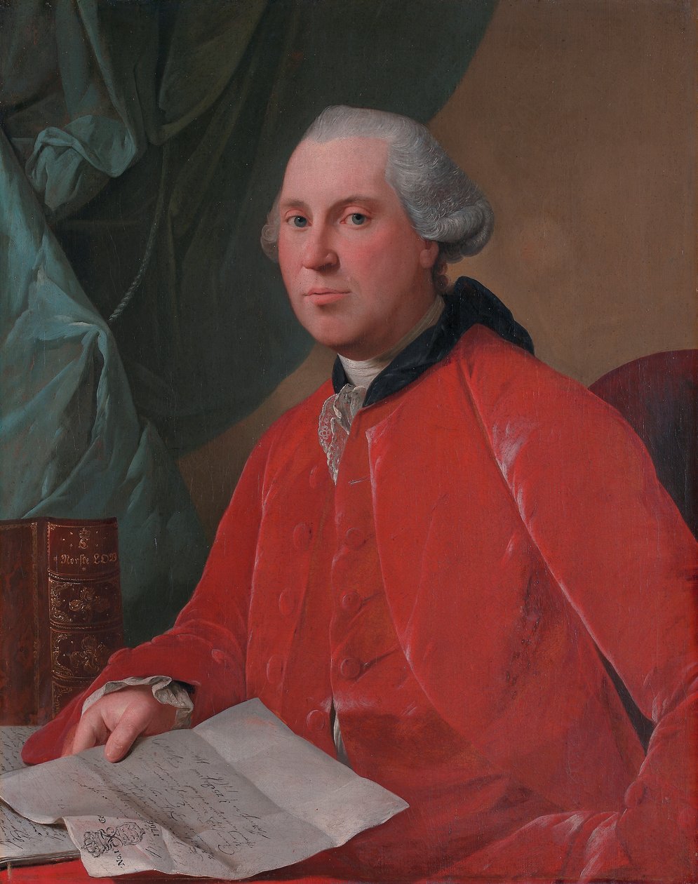 Danés:  Portræt af Lauritz Christian Steen Retrato de Lauritz Christian Steen de Jens Juel