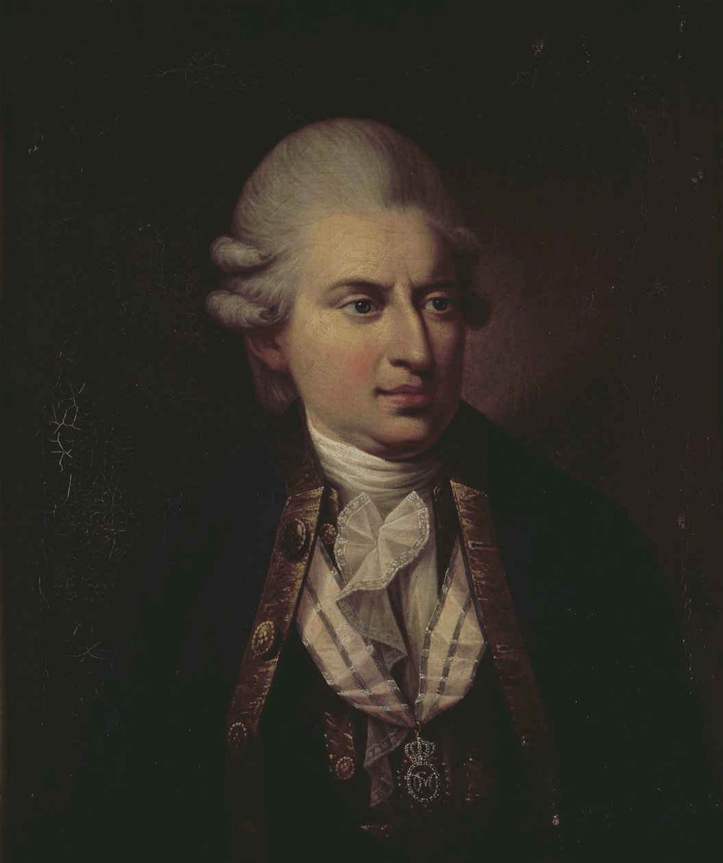 Retrato del Conde Johann Friedrich Struensee (1737-1772) de Jens Juel