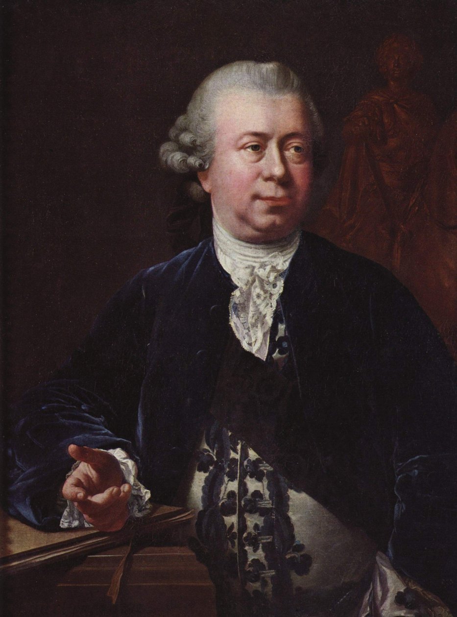 Retrato de Jacques-François-Joseph Saly de Jens Juel