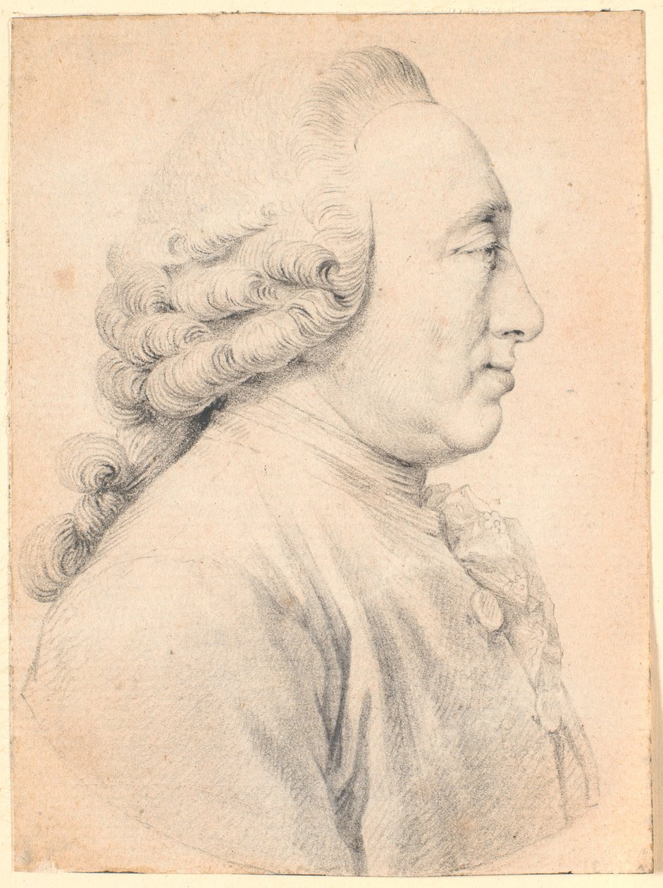 Retrato del científico y filósofo suizo Charles Bonnet (1720-93) de Jens Juel