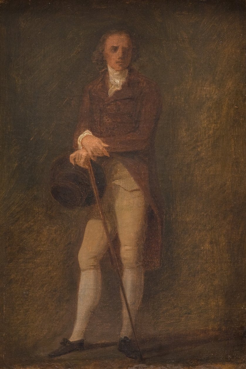 Boceto de retrato. El pintor N.A. Abildgaard (?). de Jens Juel