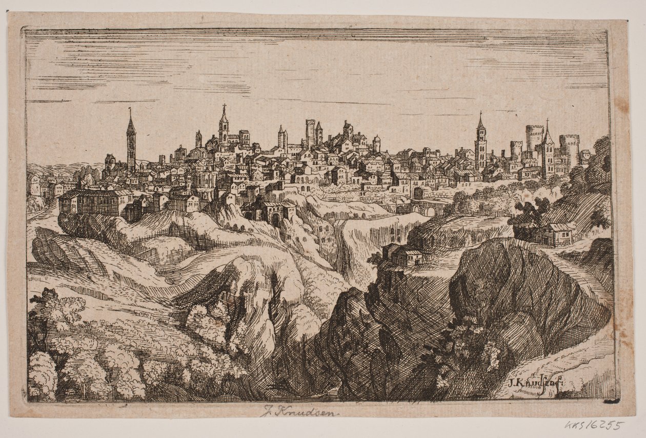 Una ciudad de montaña de Jens Knudsen