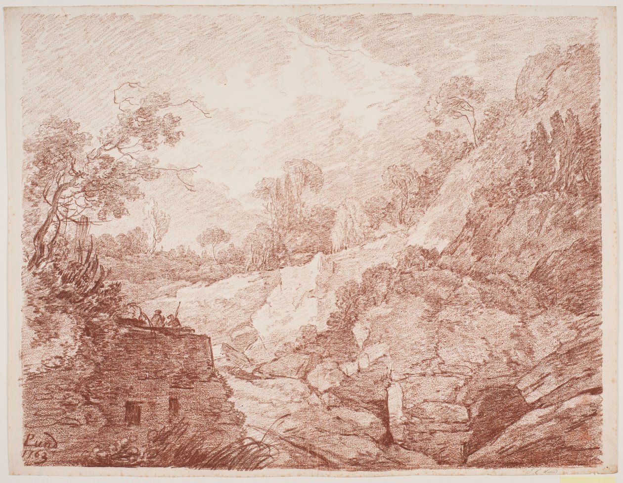Paisaje fantástico italiano de Jens Petersen Lund