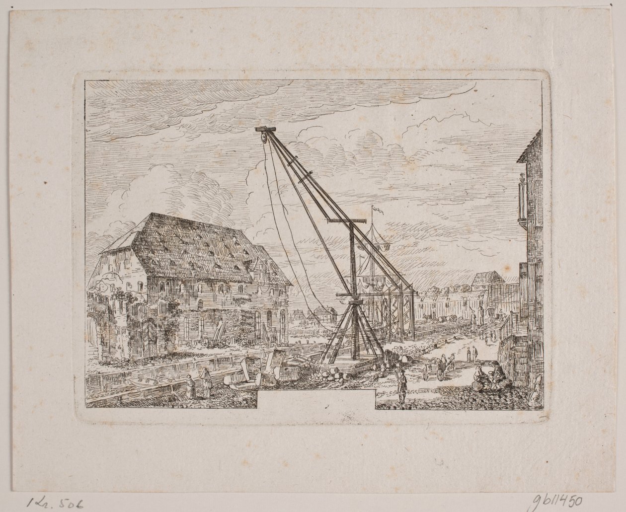 Vista de una ciudad de Jens Petersen Lund