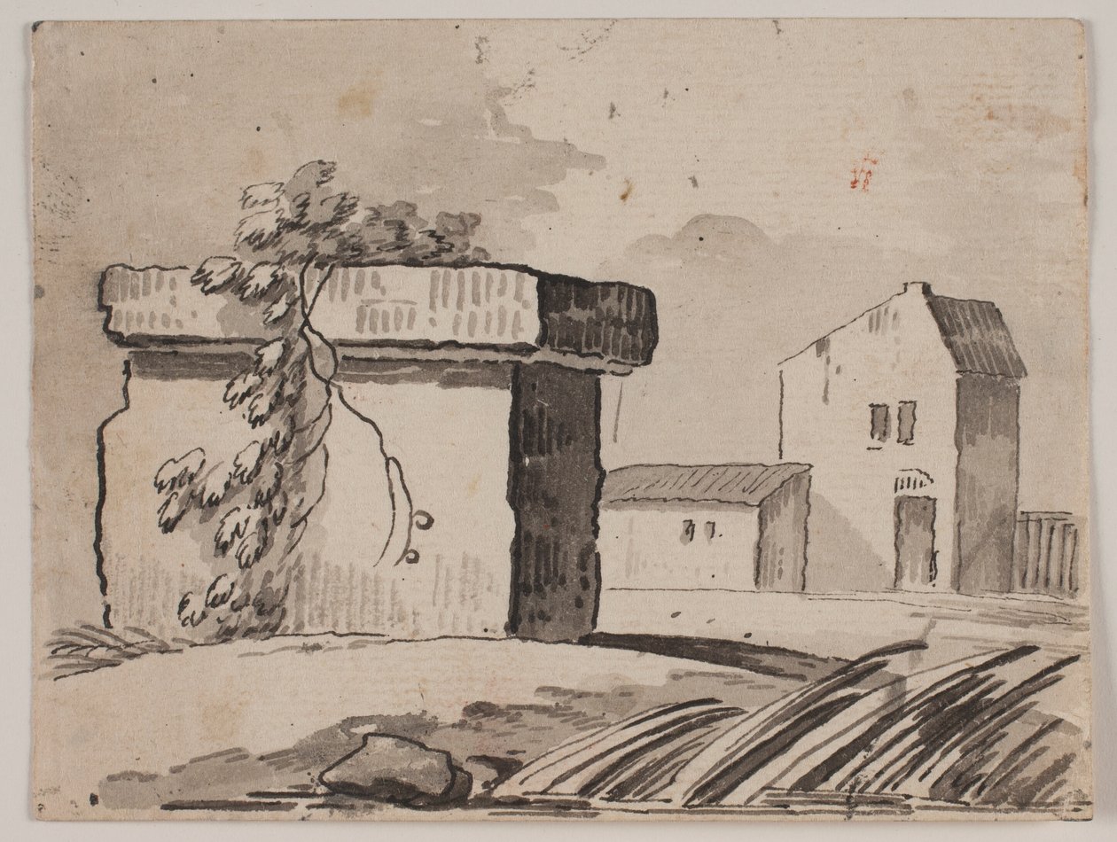 Ruina y casa de Jens Petersen Lund