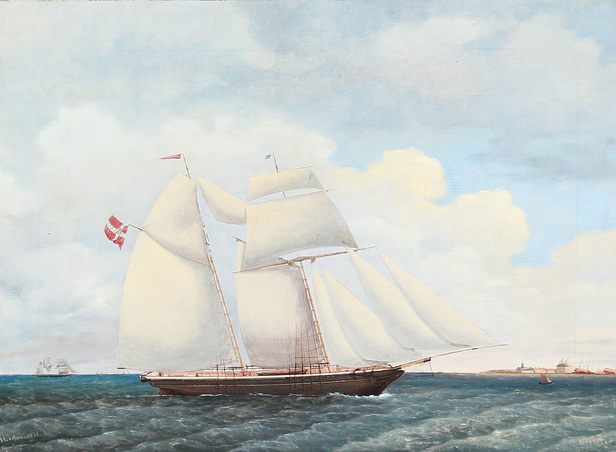 La goleta "Adolphine" de Jens Thielsen Locher