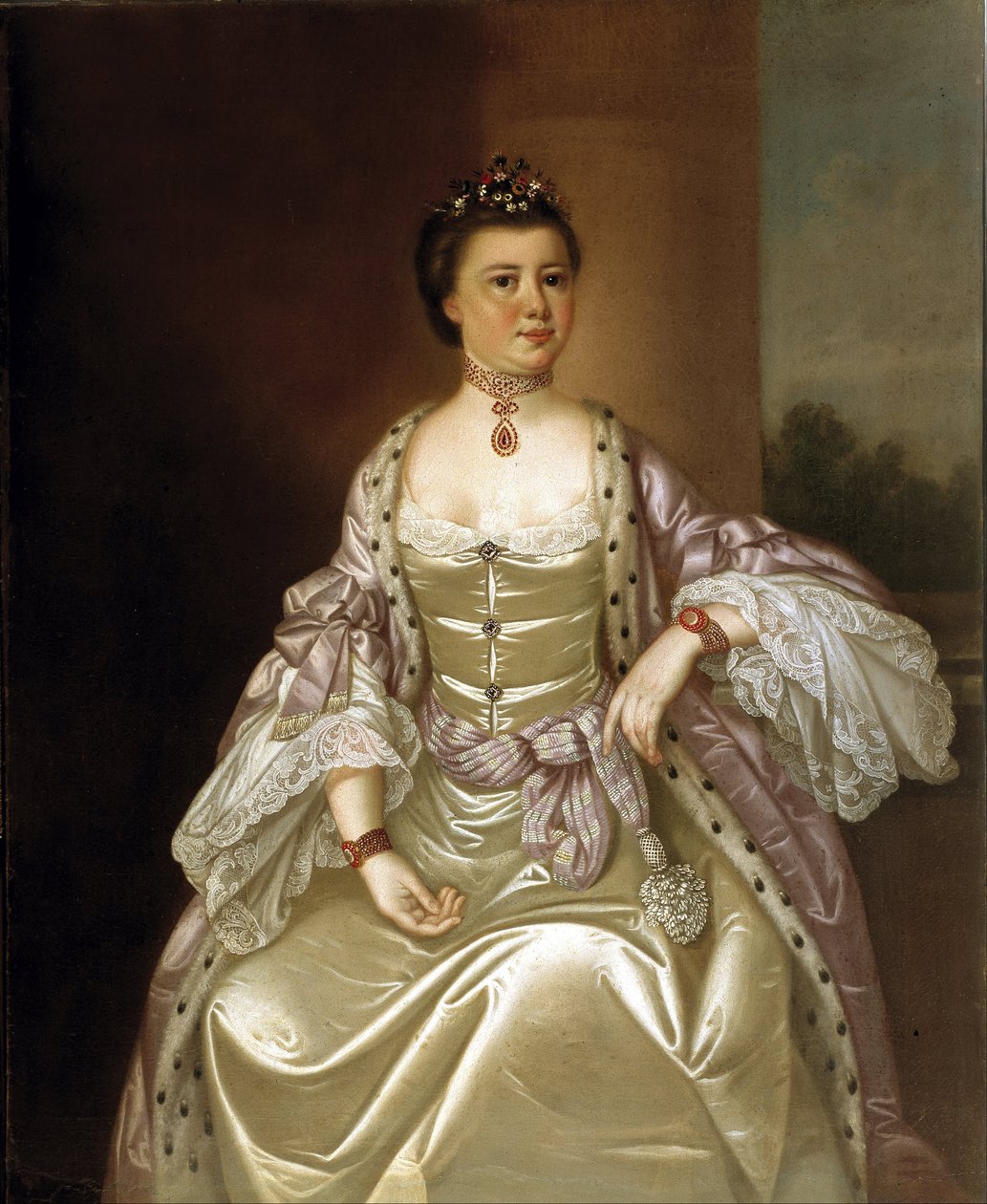Sra. de Barnard Elliott, Jr. (Mary Elizabeth Bellinger Elliott) de Jeremiah Theus