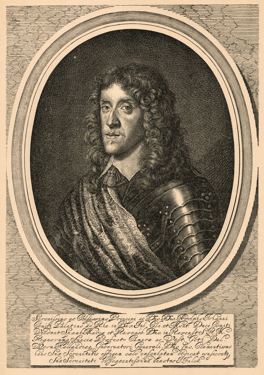 Adolf Johan de Pfalz-Zweibrücken de Jeremias Falck