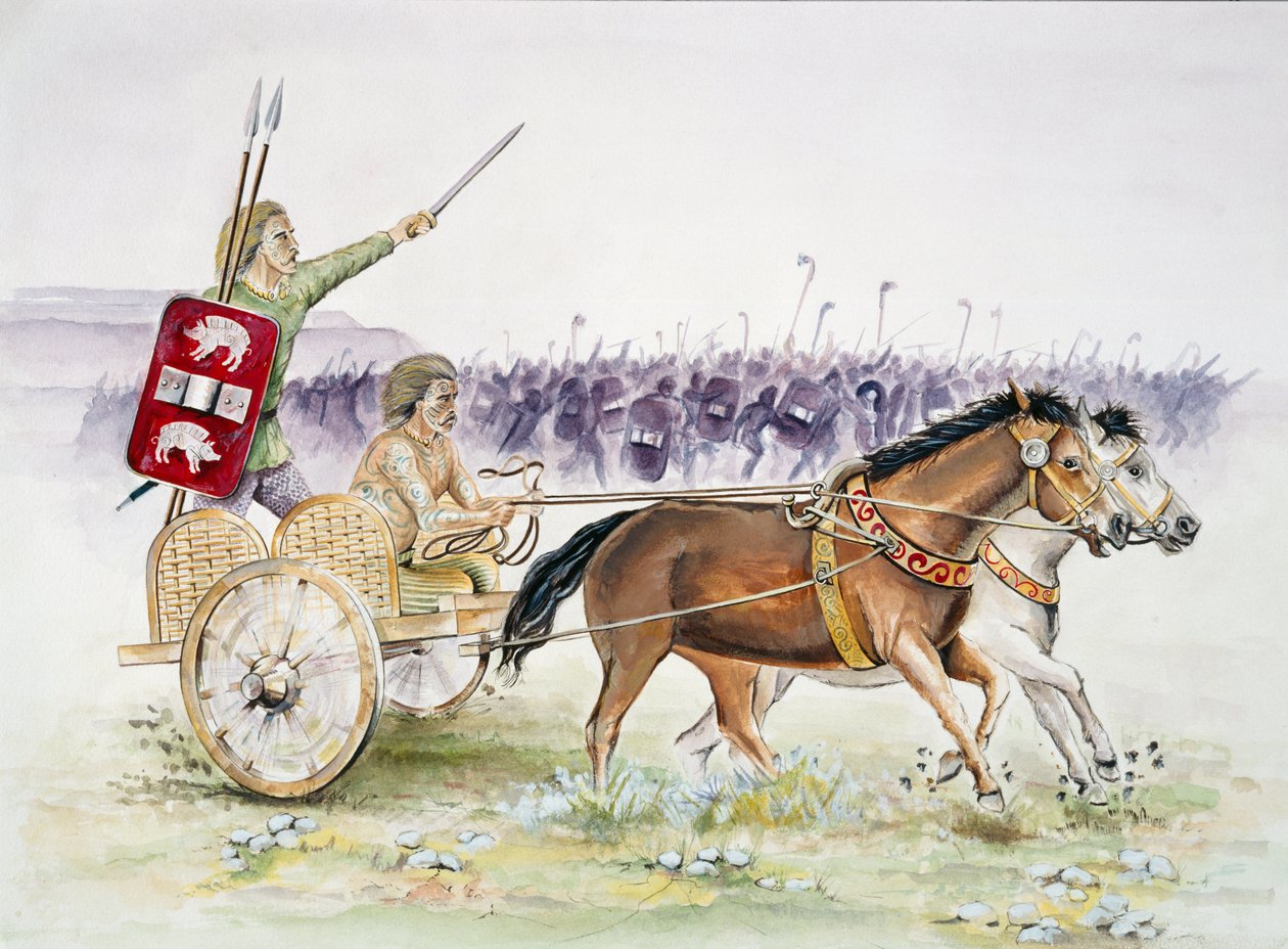 Carro celta, Edad de Hierro, c. 1990-2010 de Jeremy Richards