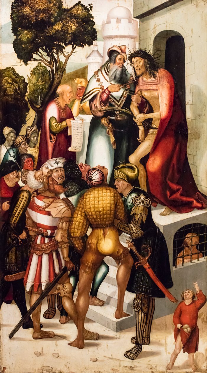 Ecce Homo, hacia 1515 (Témpera y óleo sobre madera de conífera) de Jerg Ratgeb