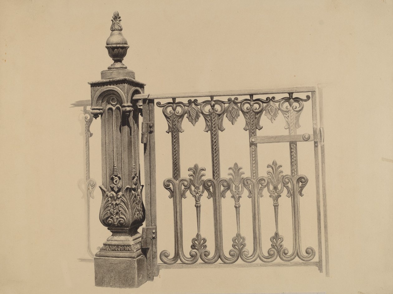 Puerta y poste de la puerta de Jerome Hoxie
