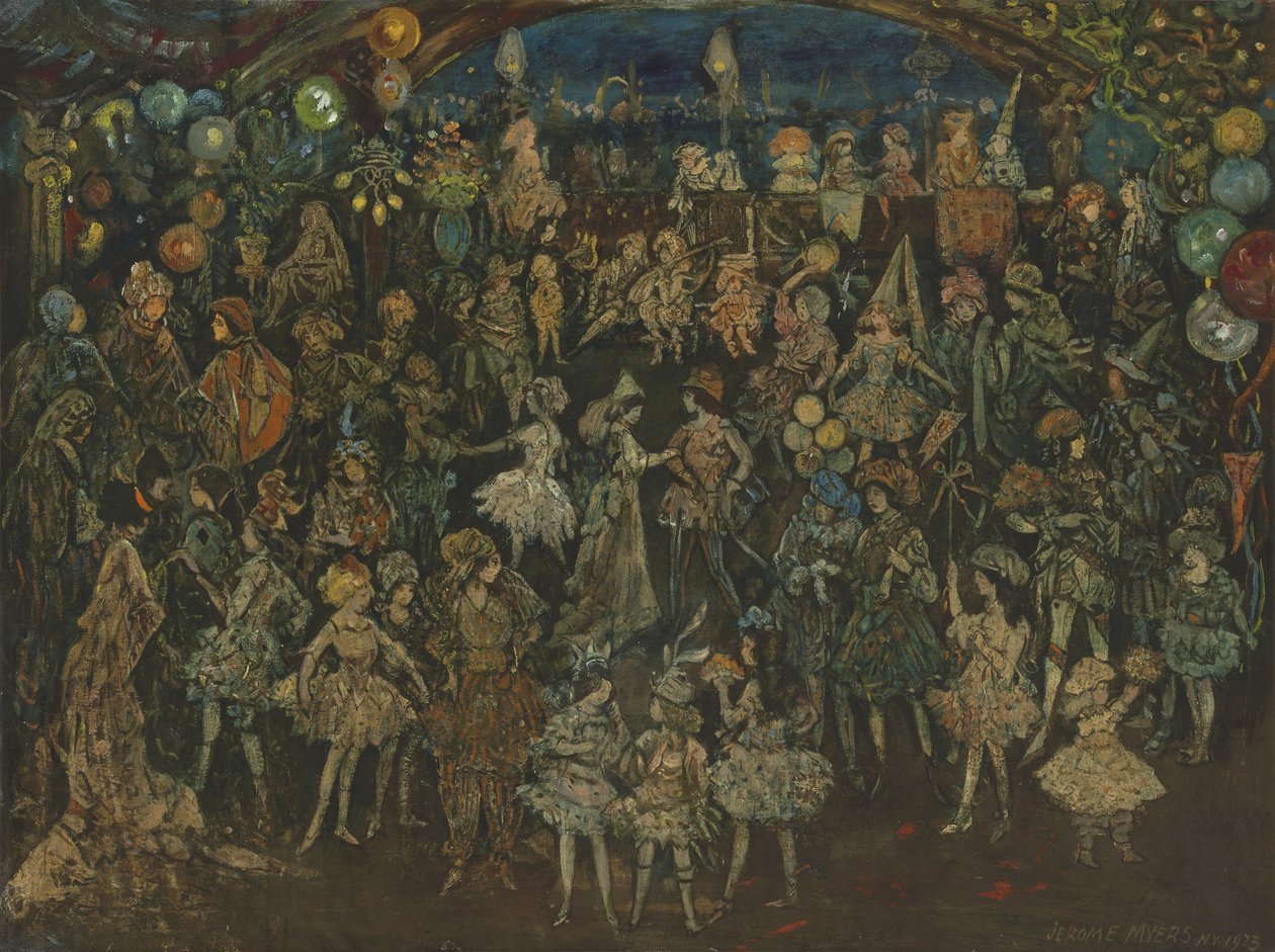 Fantasía de danza, 1923 de Jerome Myers