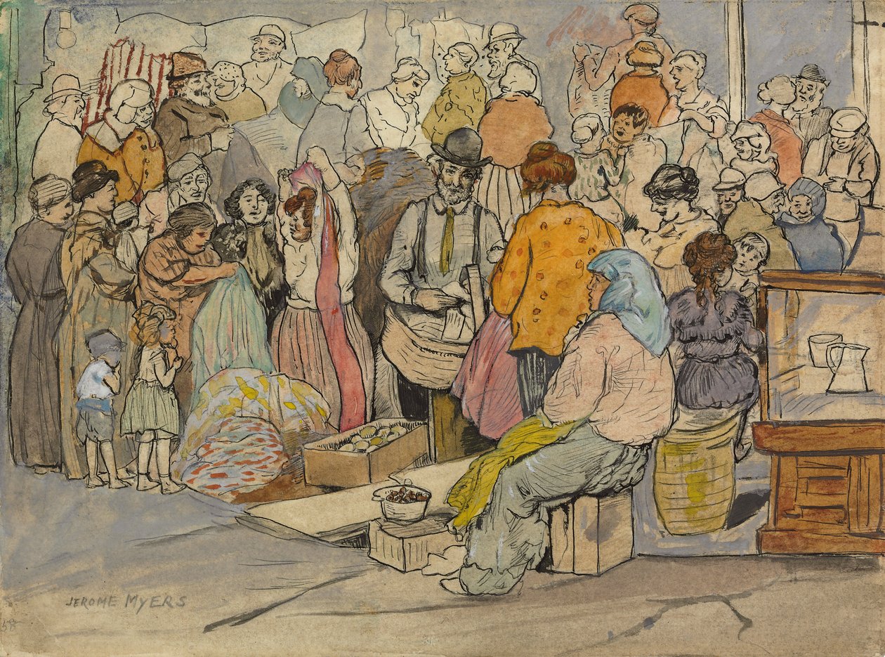 Mercado del East Side de Jerome Myers