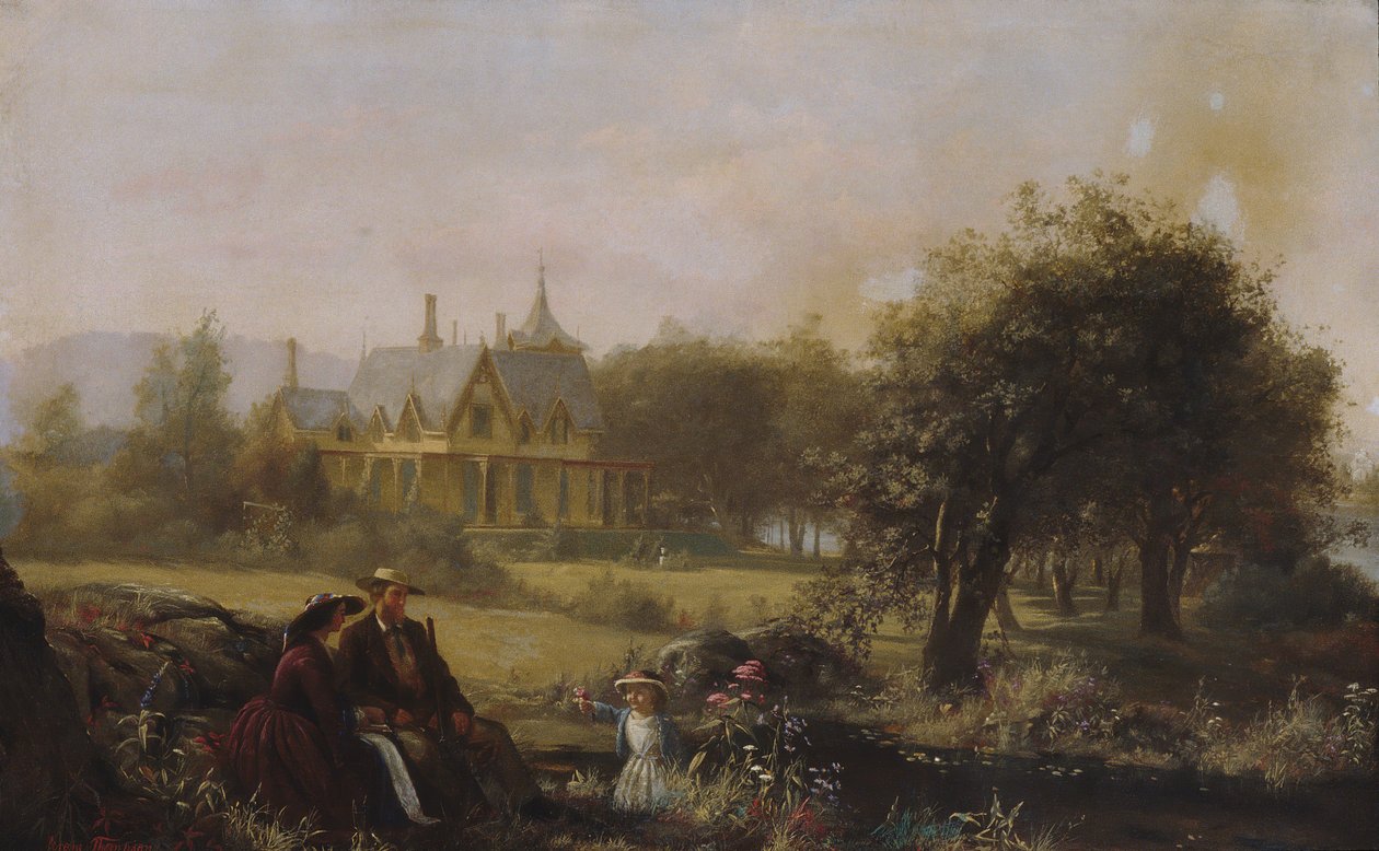 Flores de verano, 1859 de Jerome Thompson