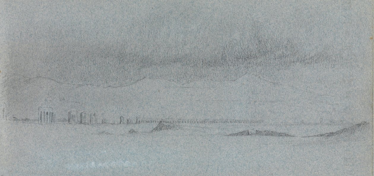 Cuaderno de bocetos de paisajes italianos, 1869 de Jervis McEntee